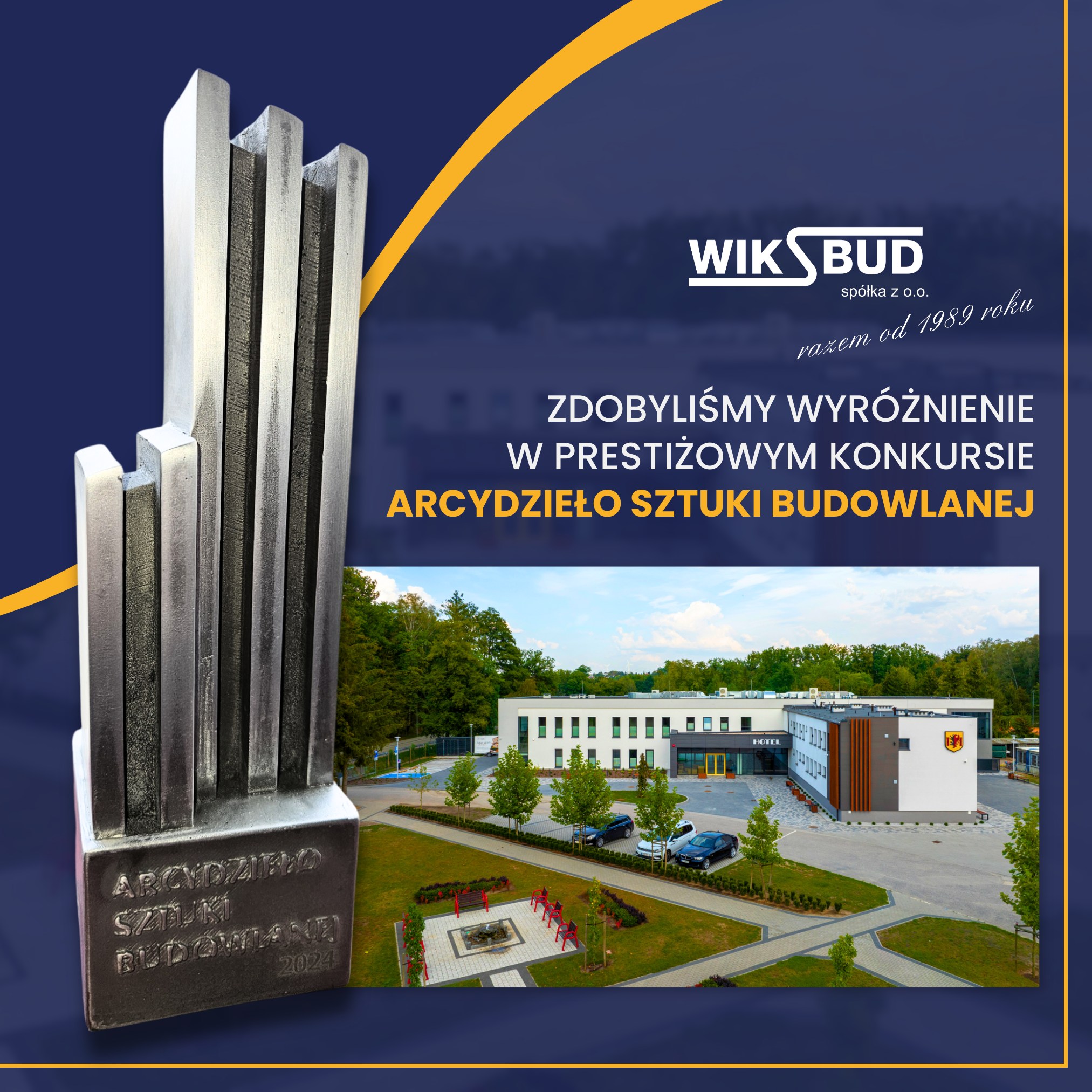 Wiksbud mit Auszeichnung beim renommierten Wettbewerb „Meisterwerk der Baukunst“!